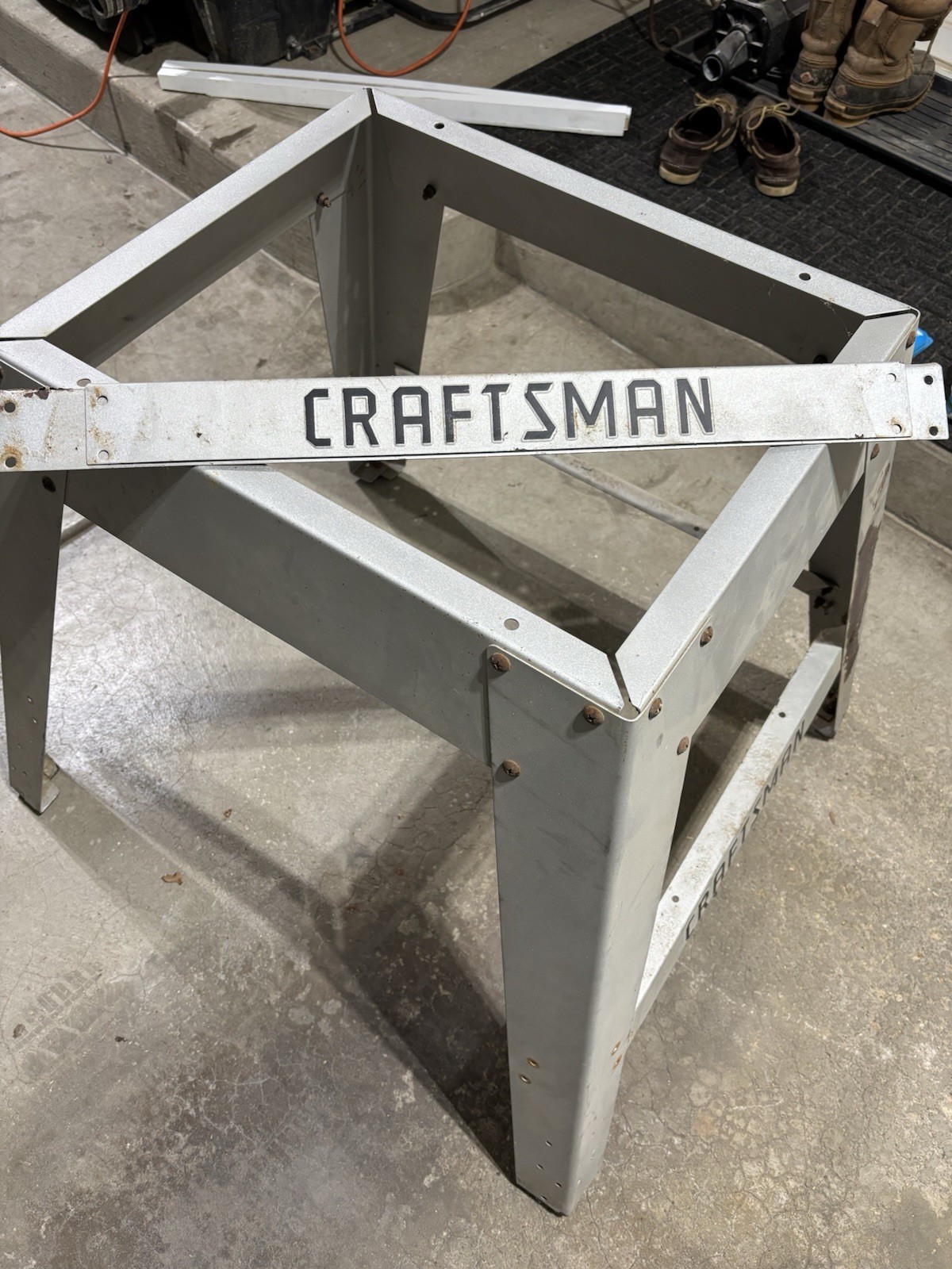 Craftsman Radial Arm Saw  Leg Set Clean Condition 315.220100