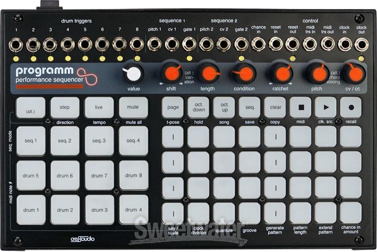 Cre8audio Programm Performance MIDI and CV Sequencer