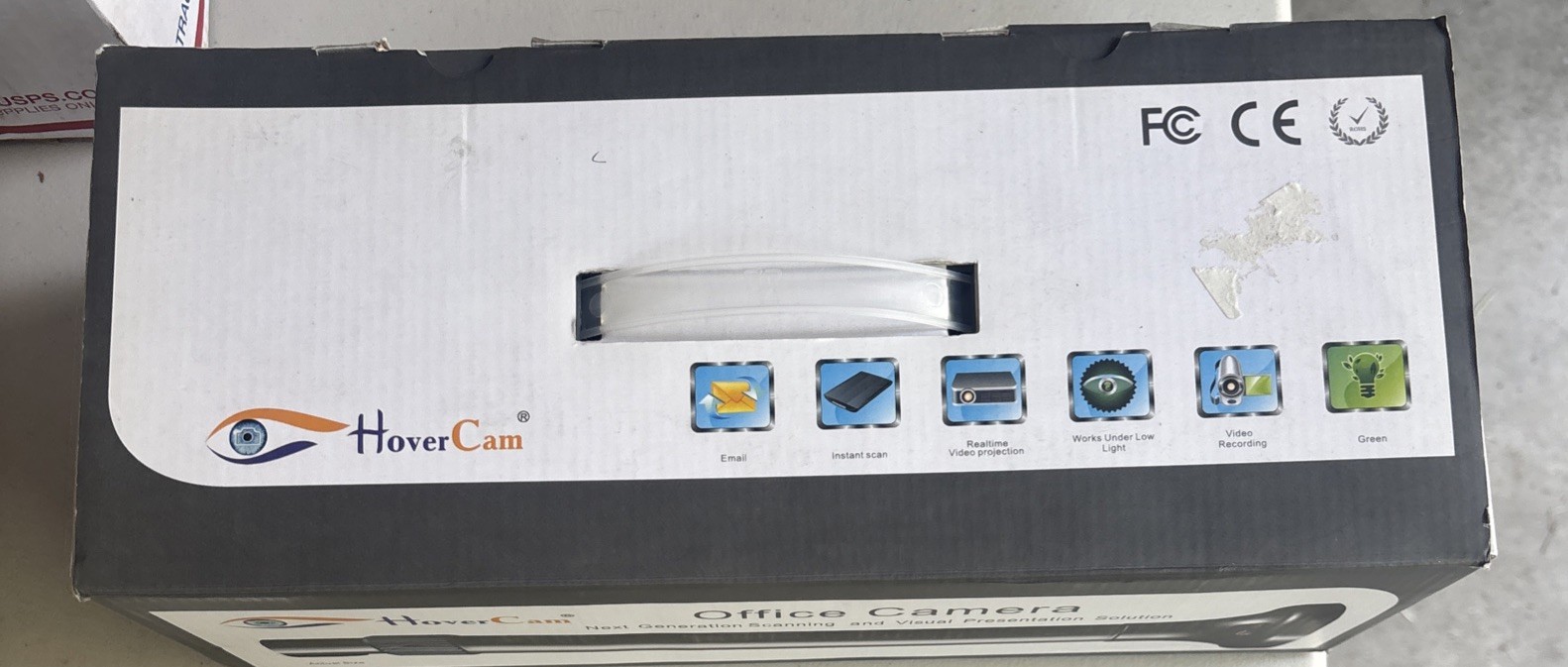 HoverCam T3 USB Document Camera 3 MegaPixel 30FPS 40x Digital Zoom w/ USB Cable