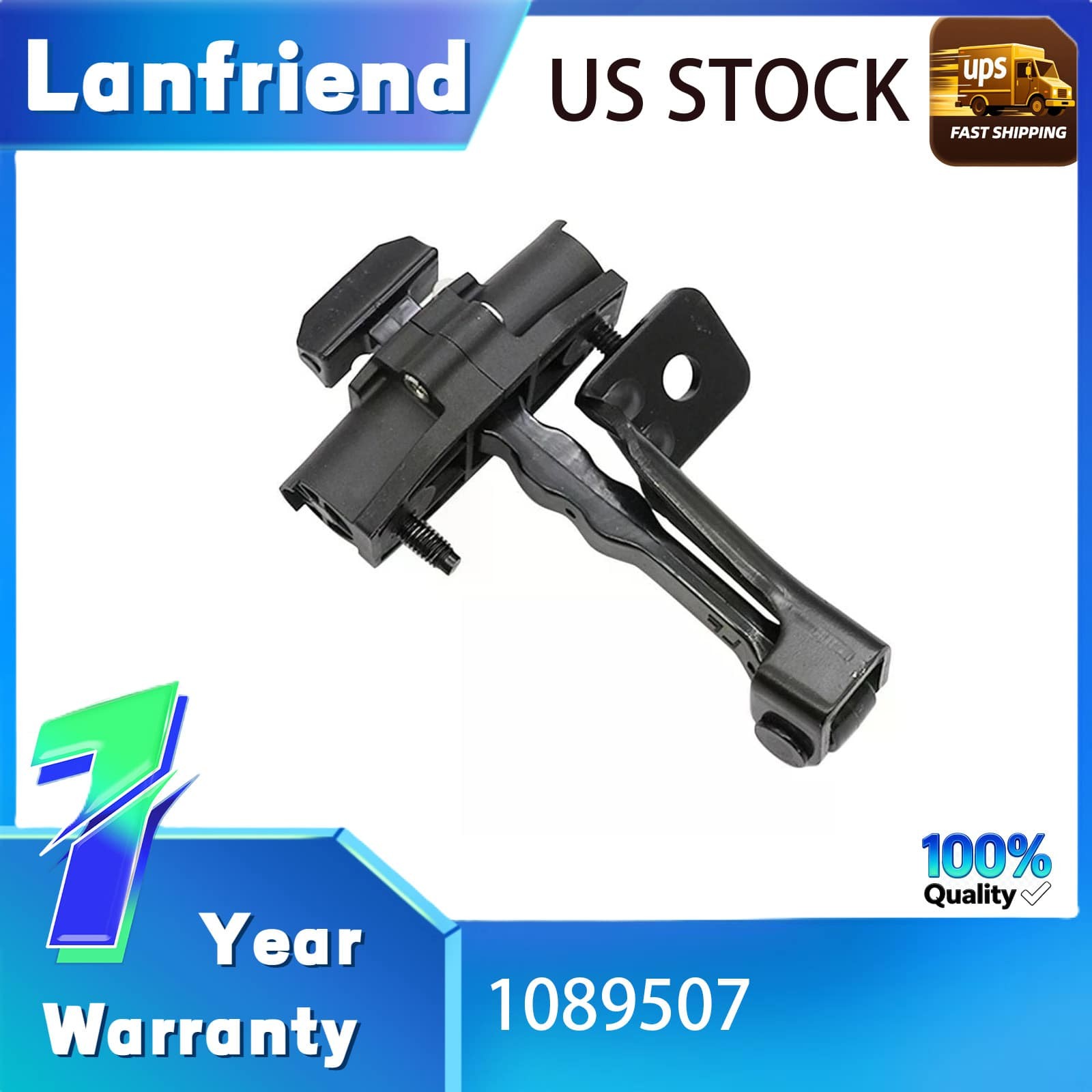 for Tesla Model 3 17-21 Front LH Door Limiter Check Strap Case 108950700D ✨