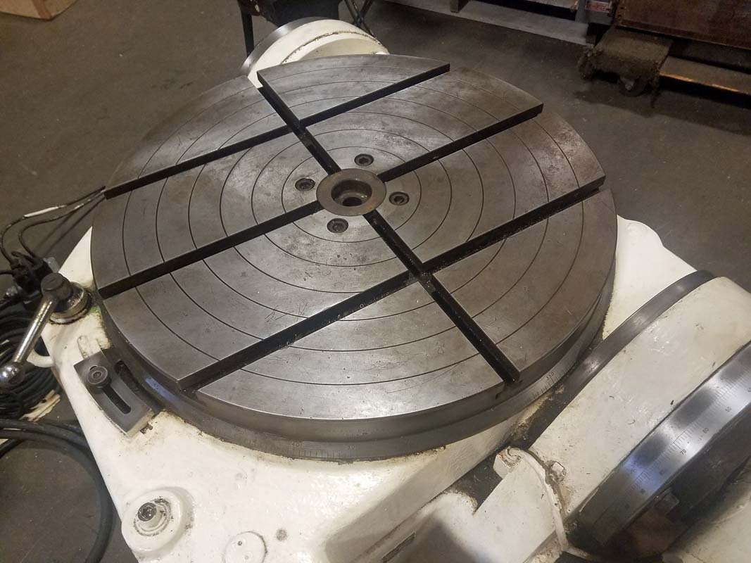 Walters 24 Inch Motorized Tilting Rotary Table (Inv.36141)