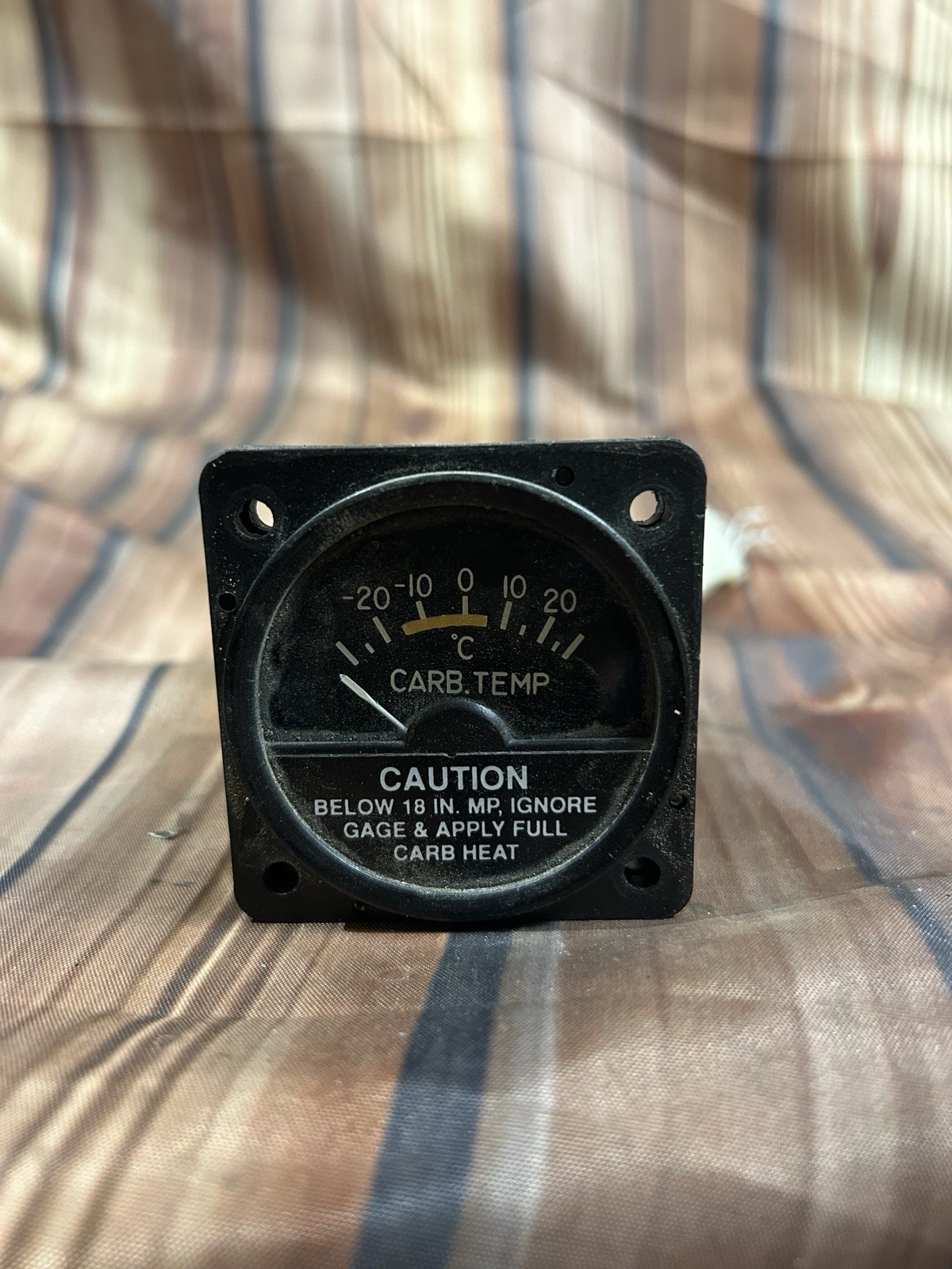 Mid-Continent A604-2 Carb Air Temp Gauge MD-11-5 Carb Temperature Indicator