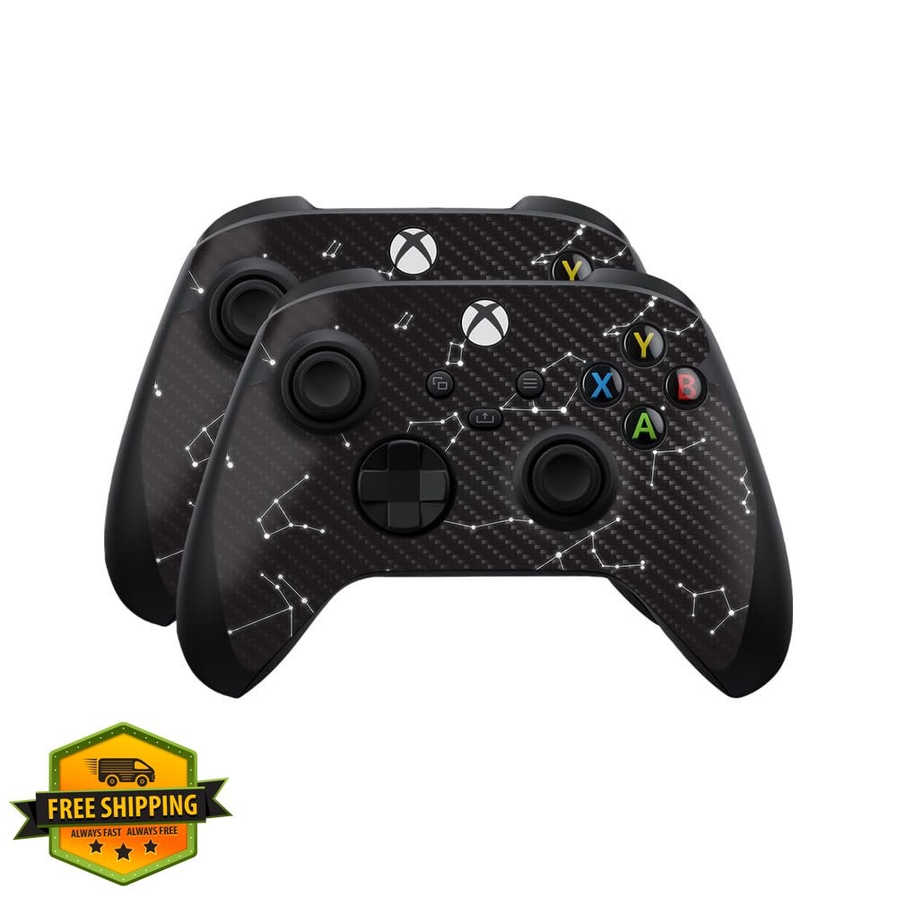 Vision Signs Xbox S/X Carbon Fiber Skin Constellations Textured