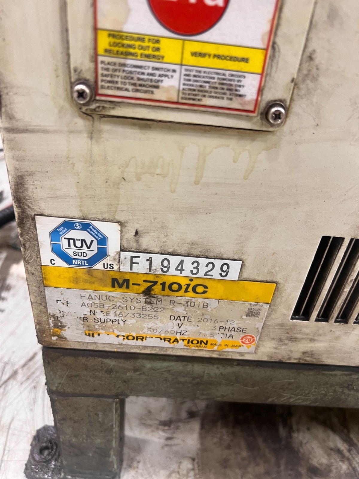Fanuc M‑710iC/50 Complete with R‑30iB Controller USED