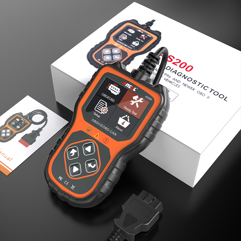 Car OBD2 Scanner Fault Code Reader Diagnostic Scan Tool Check Engine Emission