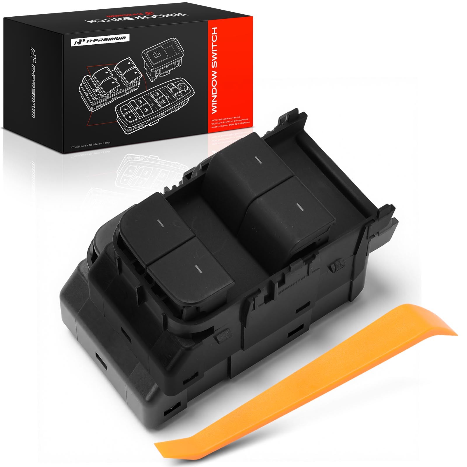 A-Premium Front Left Power Window Switch for Tesla Model 3 Model Y 2020-2024 4Dr