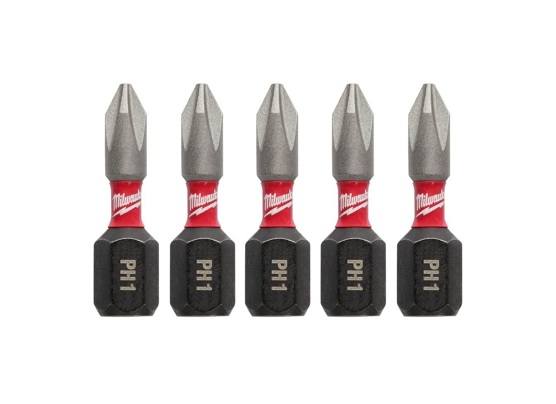Milwaukee 48-32-4661 Shockwave Phillips Insert Bit Pk 5