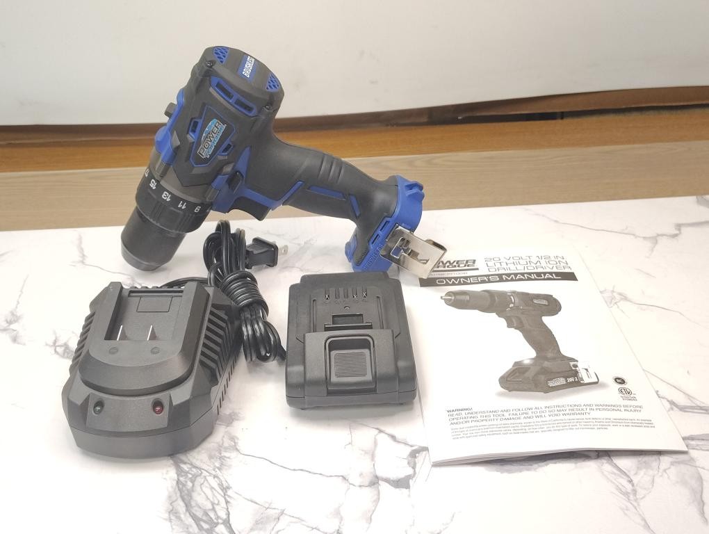 Power Torque PTT0018 20V 1/2" Lithium-Ion Brushless Torque Drill Dri (SB1118894)