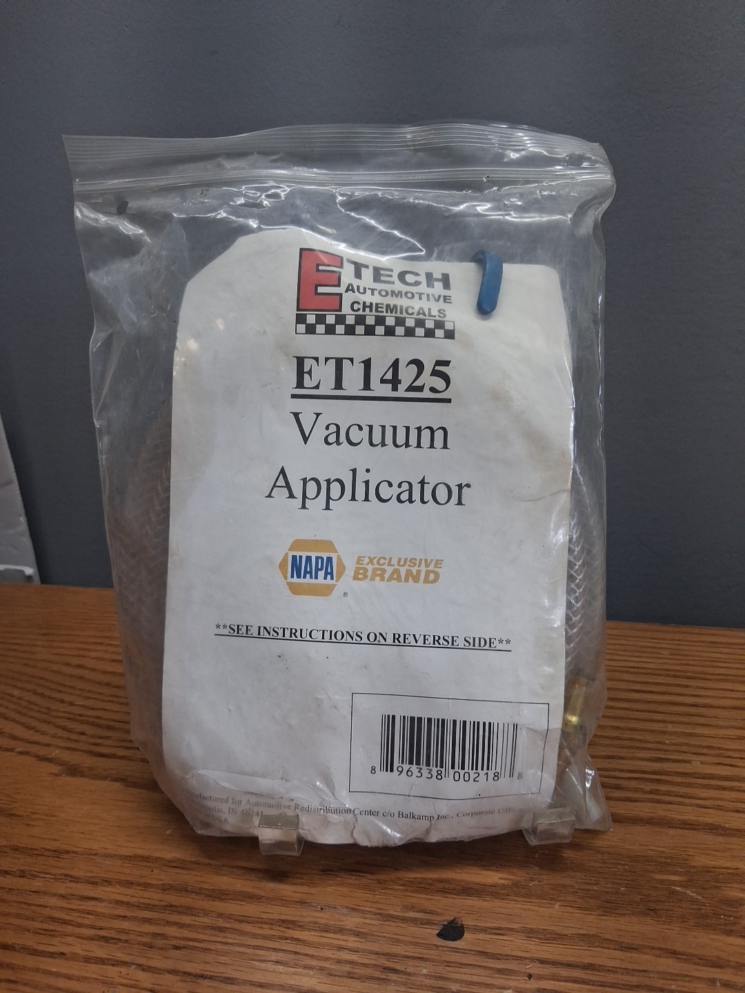 E Tech ET1425 Fuel Induction Cleaning Tool System...