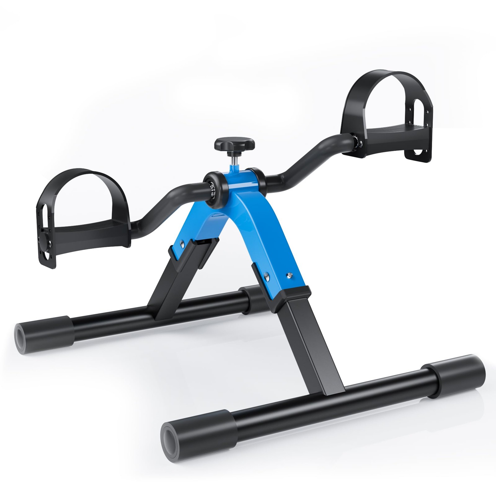 Folding Pedal Exerciser Mini Exercise Bike Arms Legs Cardio Portable