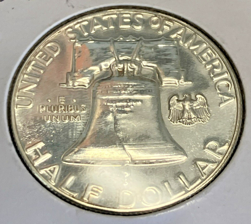 1961 P Franklin Half Dollar Proof 90% Silver