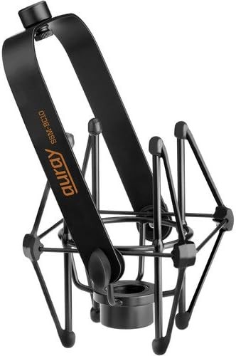 Auray SSM-BC10 Heavy-Duty Elastic Bands Microphone Suspension Shockmount Black