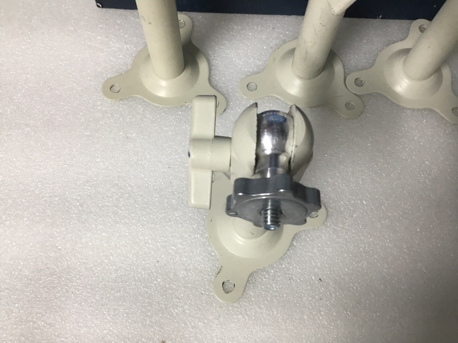 Lot 2 PanaVise CCTV Aluminum 6” Wall / Ceiling Mount Bracket For Security Camera
