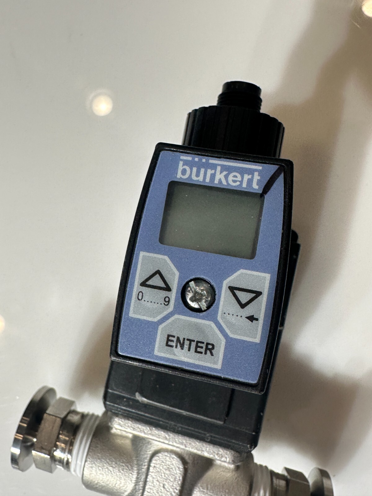 Burkert 2875 FKM Solenoid Control Valve S/S 1/2" NPT + 8605 Digital Controller