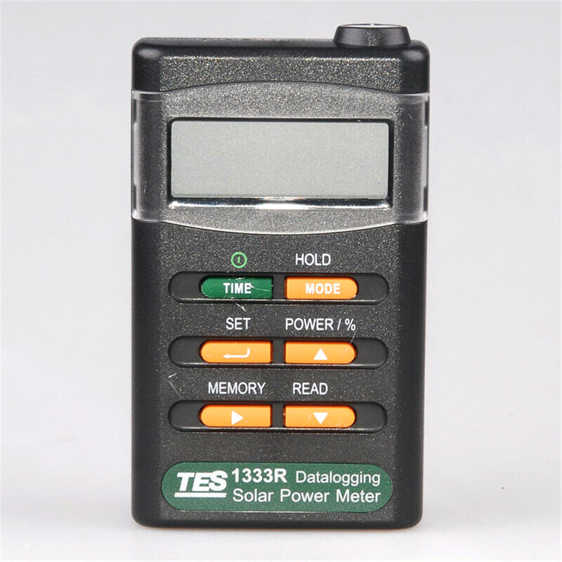 TES-1333R Solar Power Meter Radiation Detector Solar Cell Energy