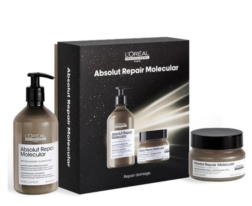 L’Oréal Absolut Repair Molecular 16.9 fl. oz. Shampoo & 8.5 fl. oz. Mask