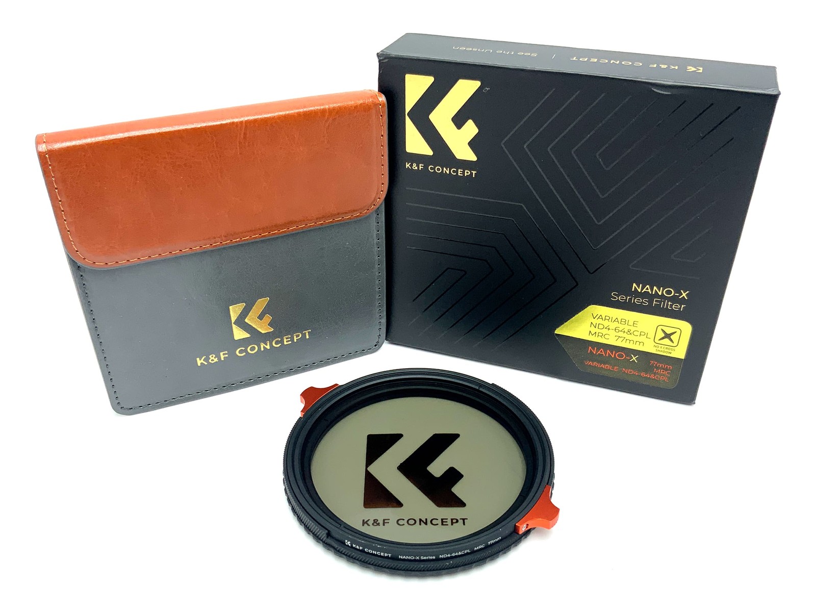K&F Concept 2-in-1 Filter Nano-X MRC ND4-64 & CPL in OVP 77mm