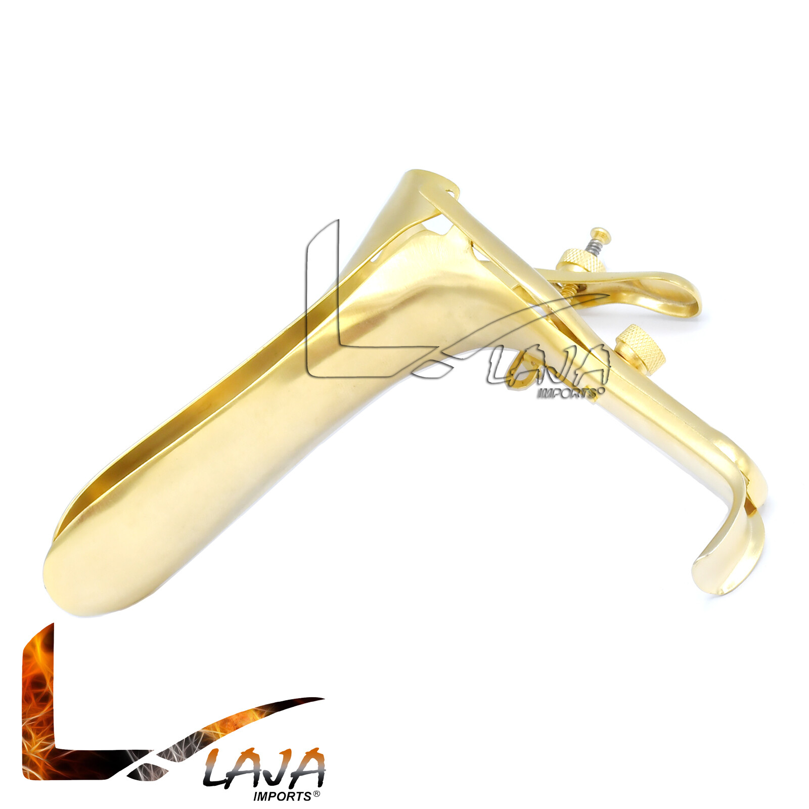 Full Gold Graves Vaginal Speculum Medium Ob/gynecology Instruments