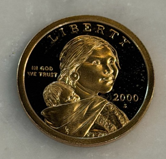 2000-S Sacagawea Proof Dollar - Native American