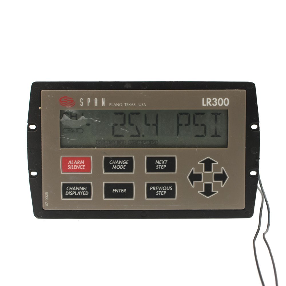 Span Instruments LR300-4120 Controller 24VDC 4-Channel w/o Faceplate Cover