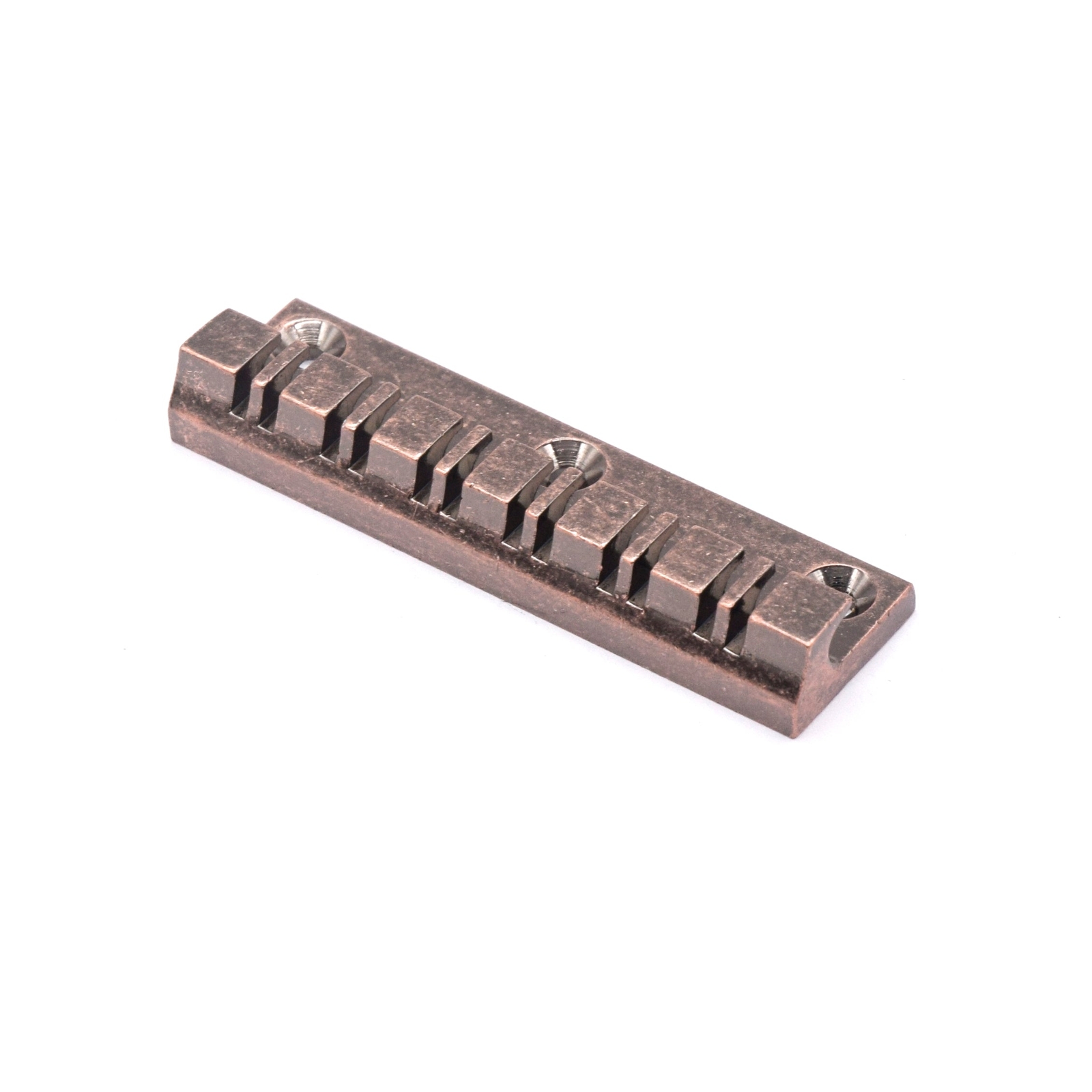 KD By AxLabs 12-String Tailpiece -3-Screw Mount (1275 Style) - Antique Bronze