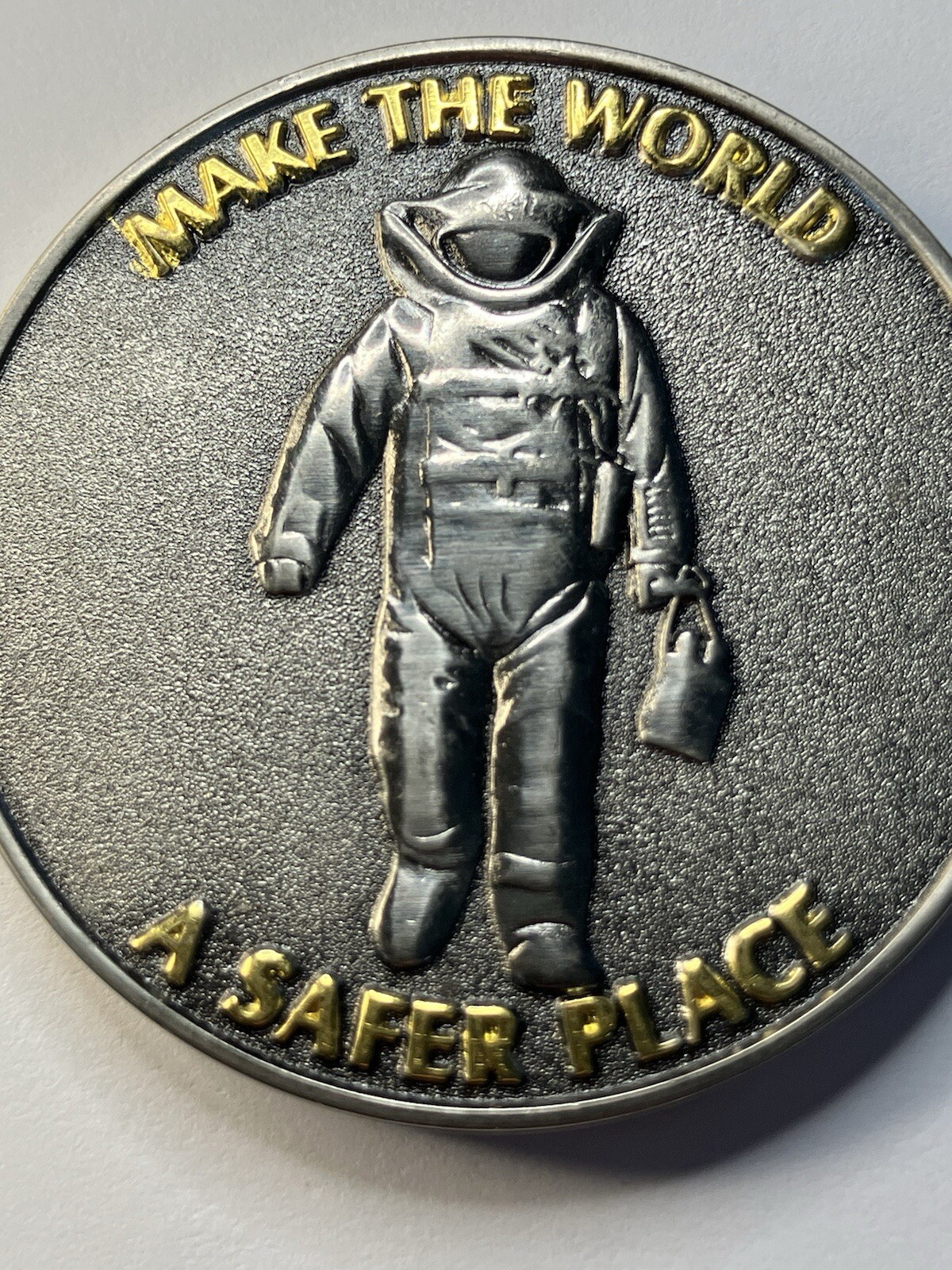 Rare Dynasafe Salesman Sample Token Safe Material Explosives Protection 1 Oz tk1