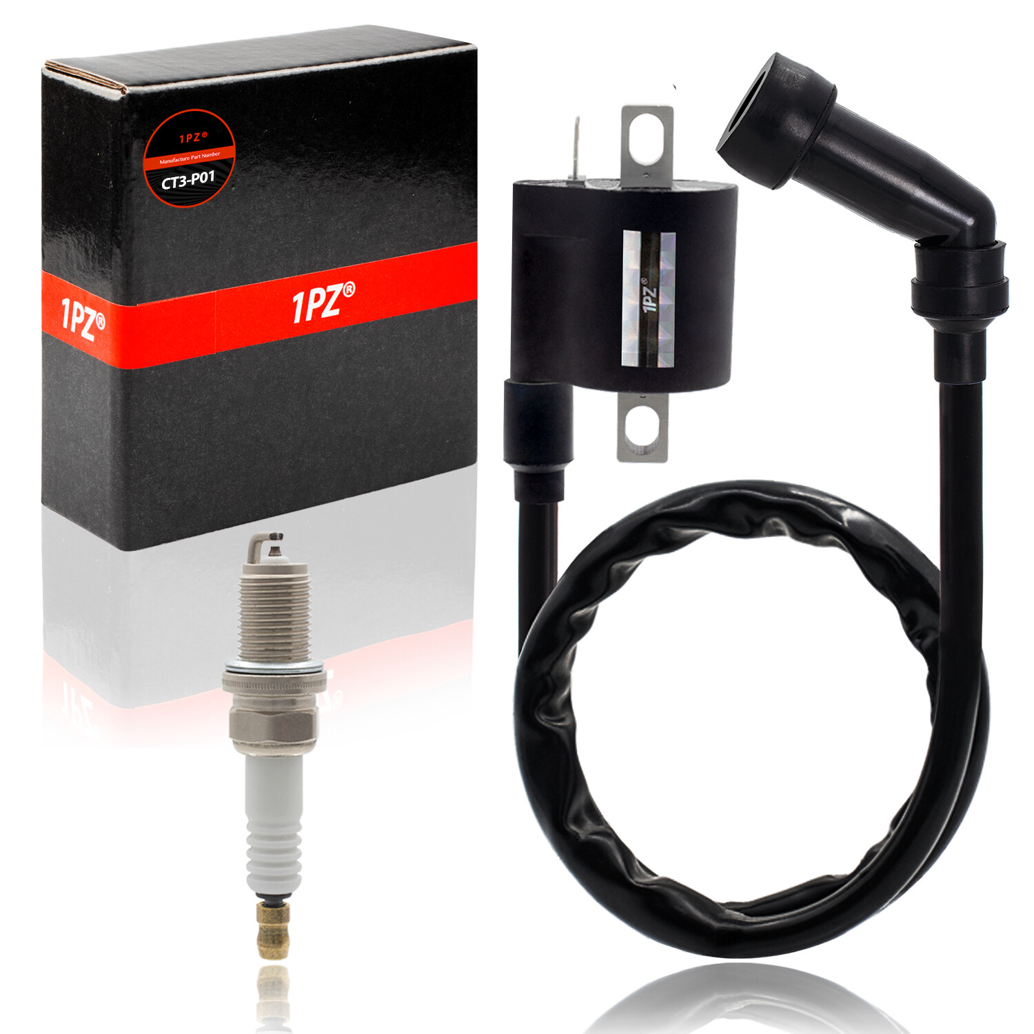 Ignition Coil For Suzuki 1991-2002 Quadrunner 250 LTF4WD LTF250 LTF250F 2x4 4x4