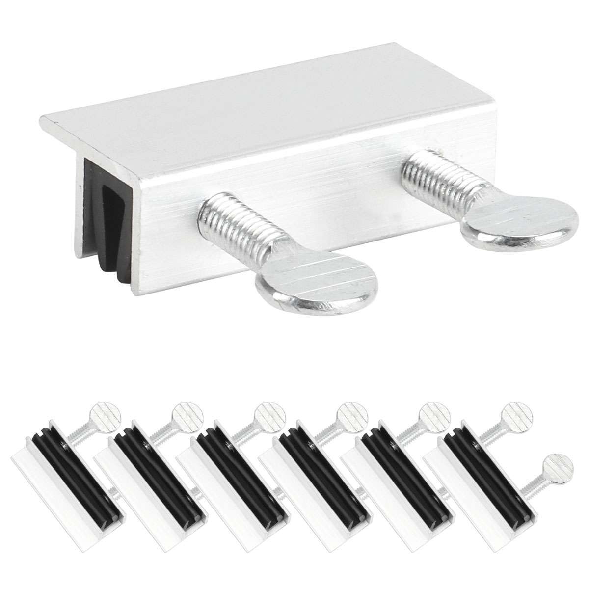 6x Sliding Window Locks Child Proof Security Lock Stoppers Window Track Locks US