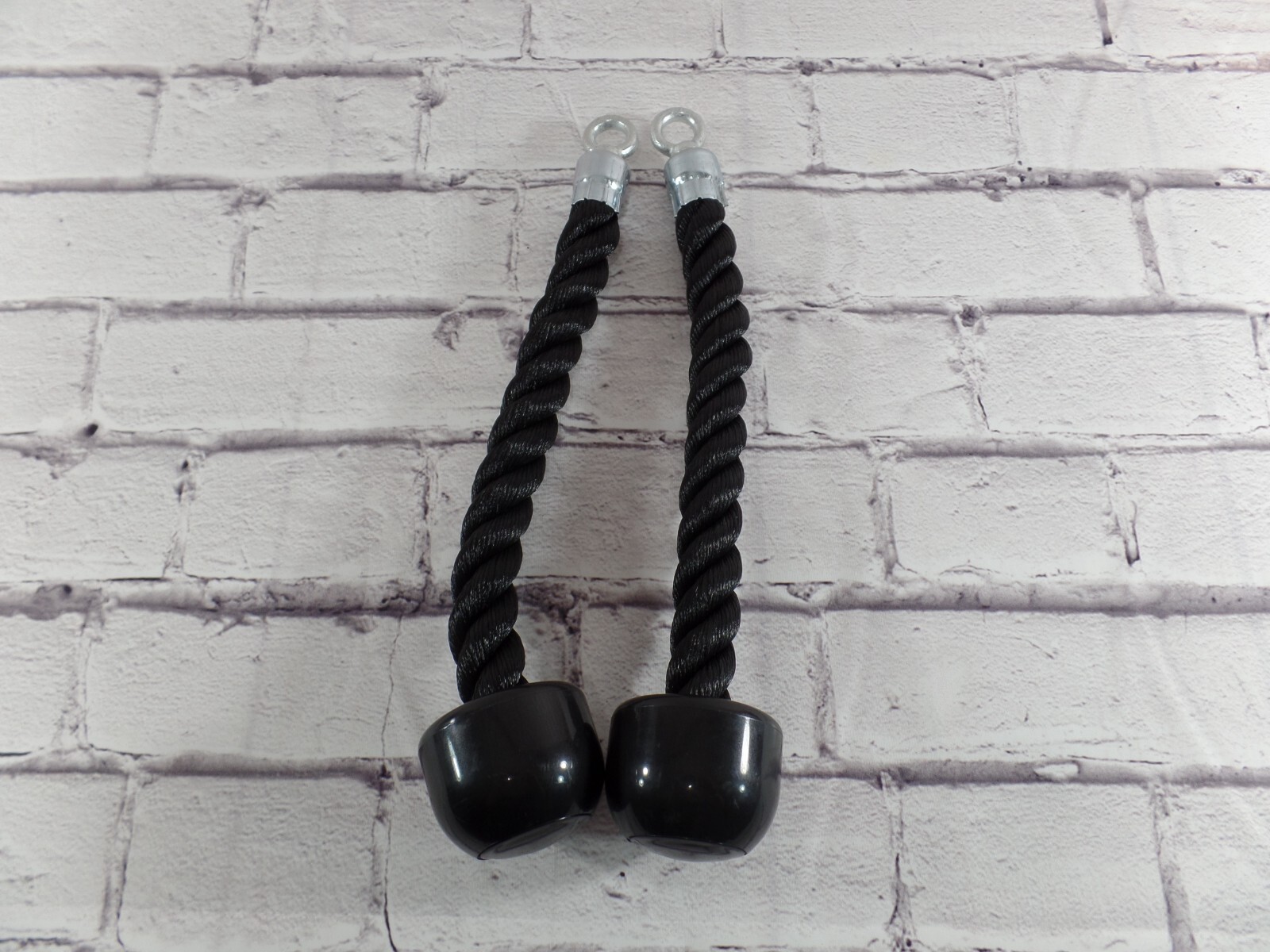 Pair Pull Down Rope Single Grip Tricep Training Gym Supplies Cable Pulley