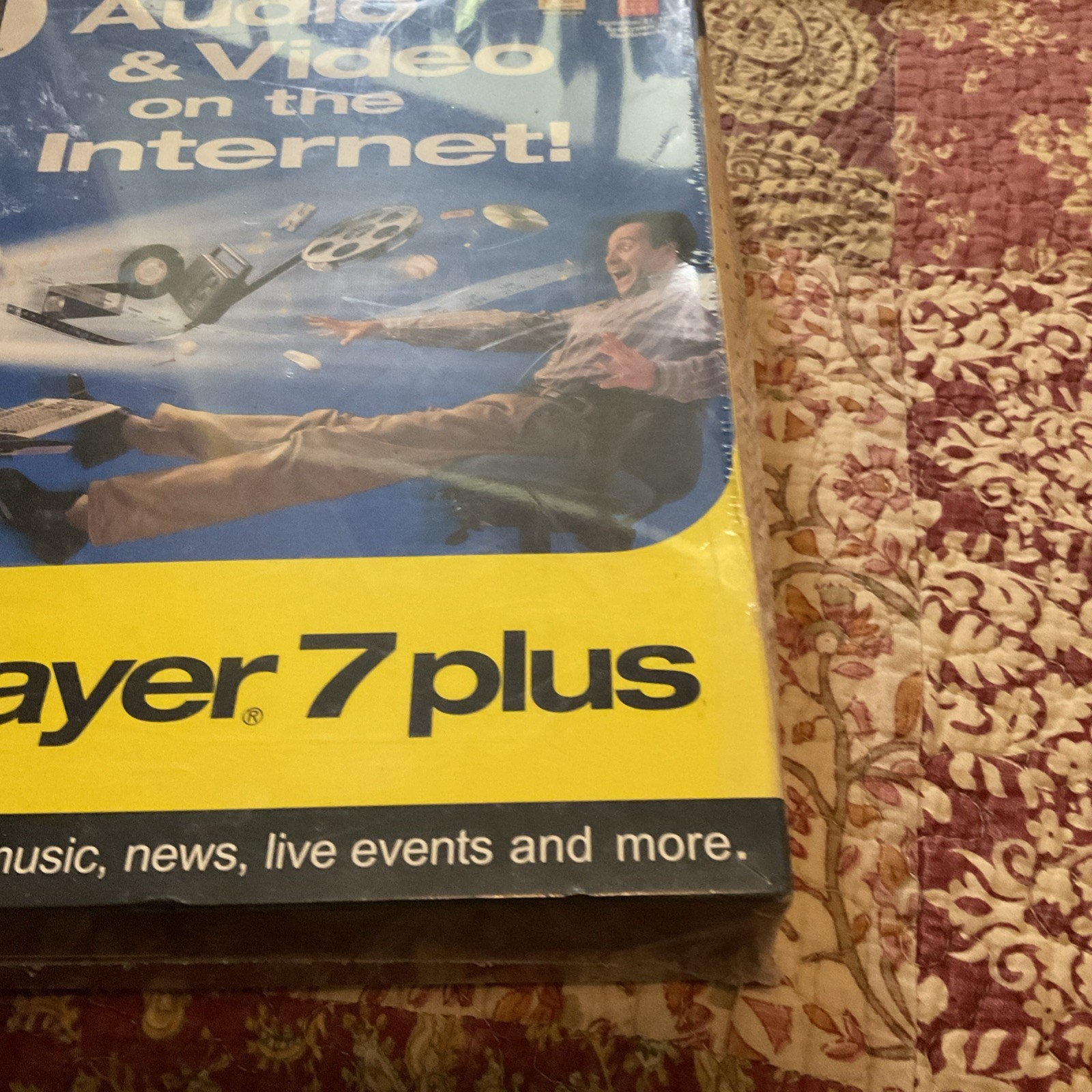 NEW SEALED RealPlayer 7 Plus Sealed 2000 PC WINDOWS 95 98 NT MAC REAL NOS