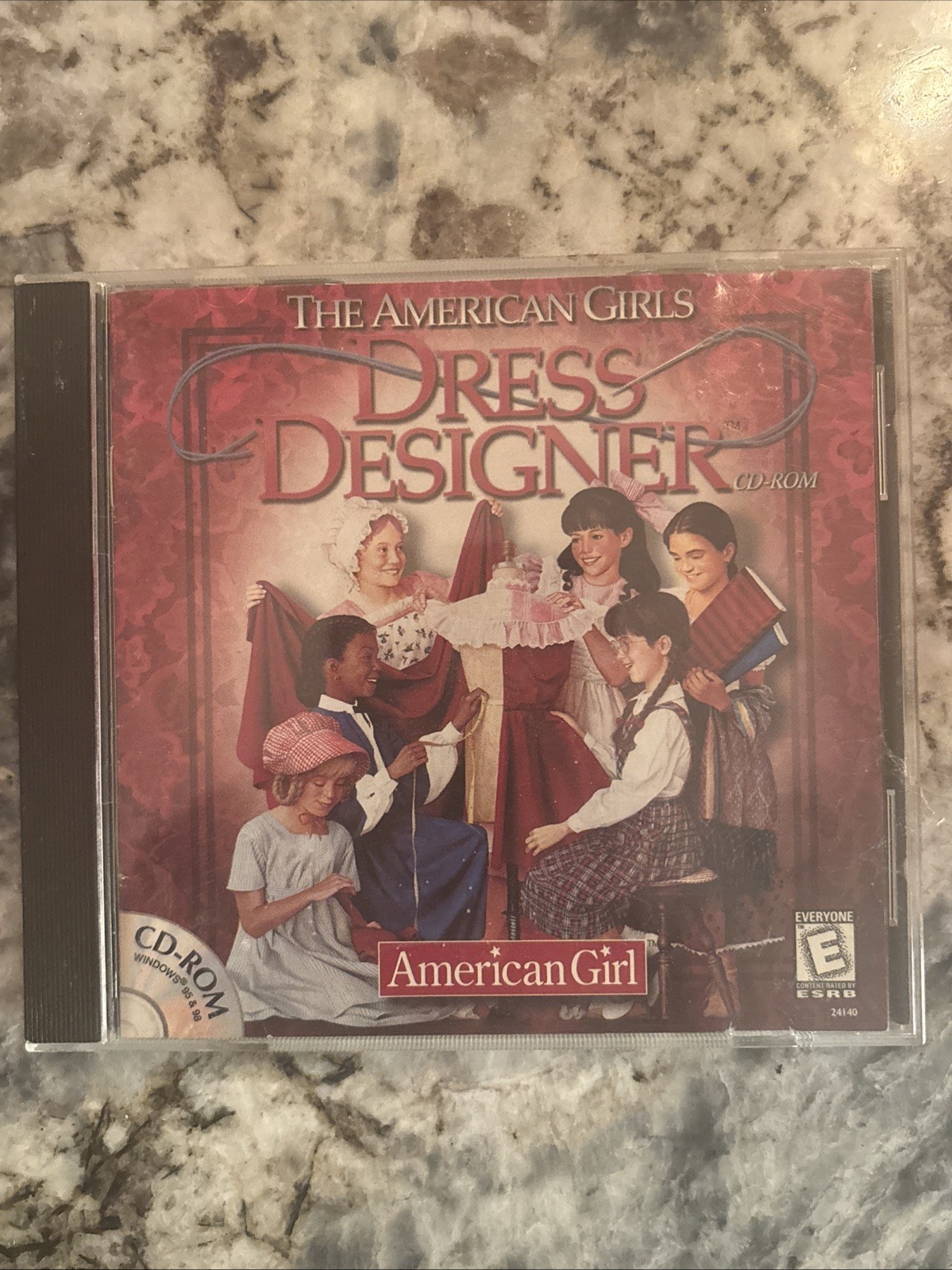 The American Girls Historical Doll Dress Designer (PC CD-ROM, 1999, Mattel)