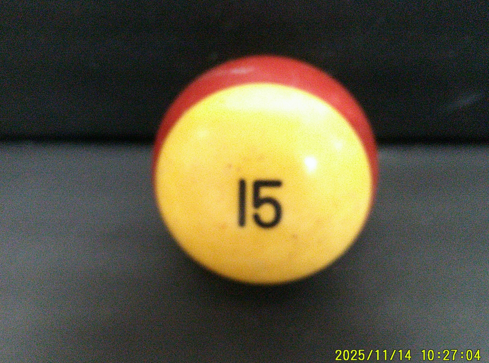 Replacement #15 Billiard Pool Ball - Standard Regulation - 2 1/4" Diameter Solid