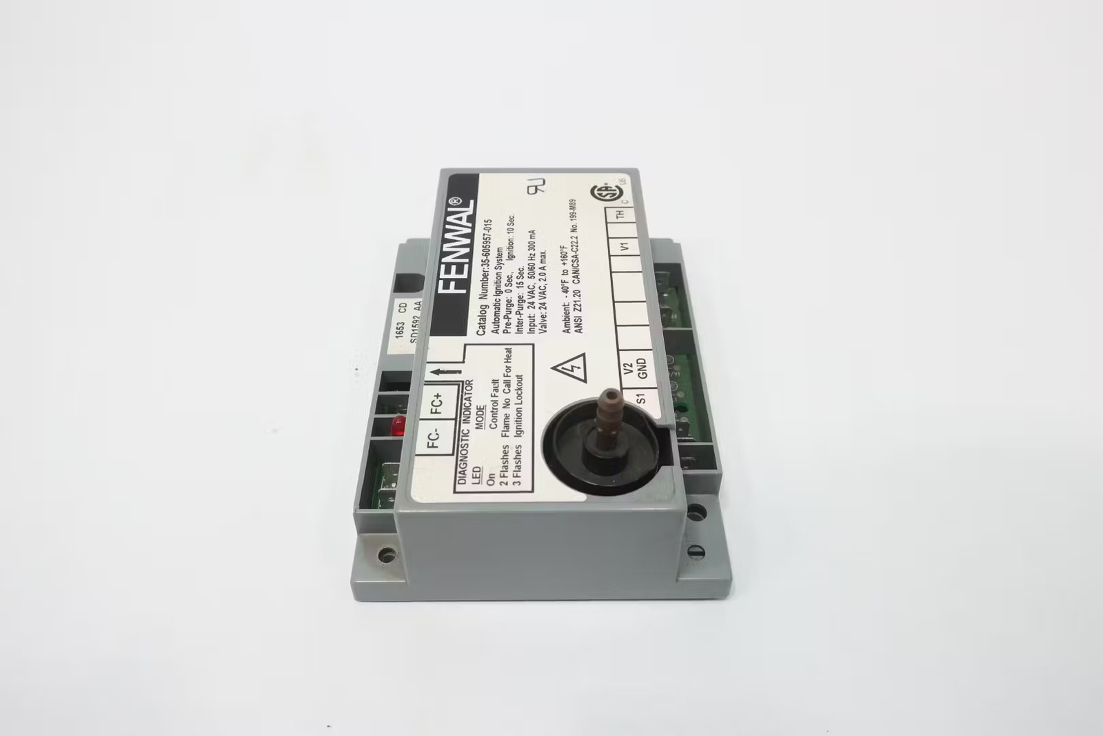 Fenwal 35-605957-015 Automatic Ignition System Module 24v-ac