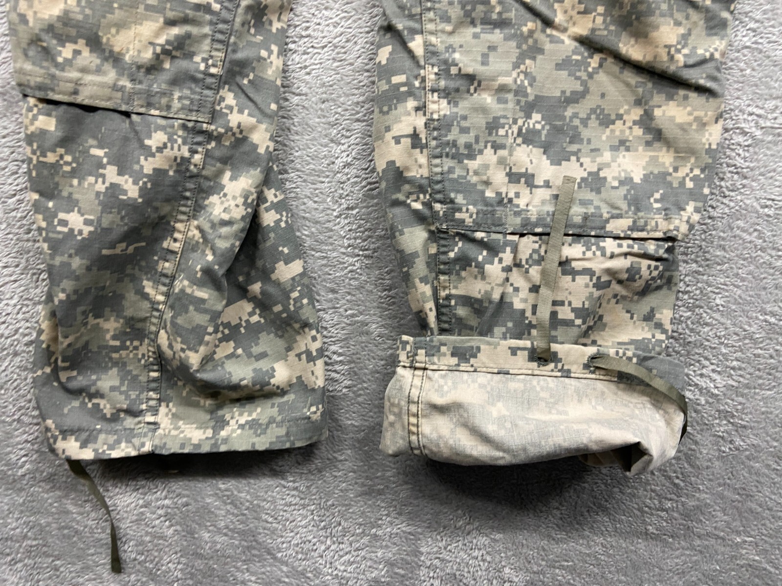 Military Combat Cargo Trousers Medium Digital Camo Insect Shield Ripstop USA