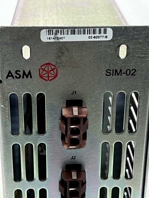 ASM SIM-02 161412408 02-92077/B Control Unit Used