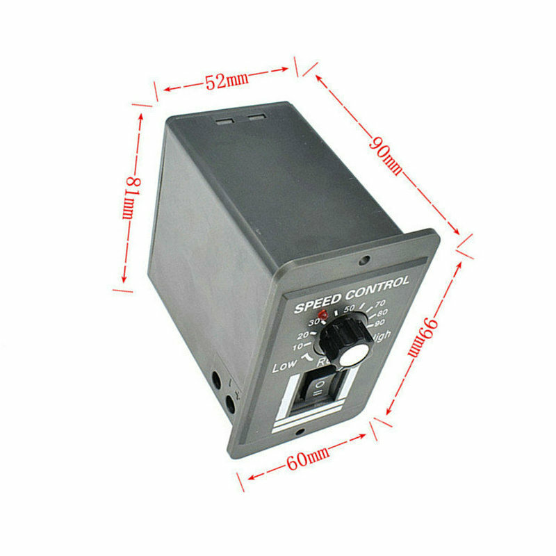 DC 12V-60V 20A Motor Speed Controller Reversible Regulation Variable Switch