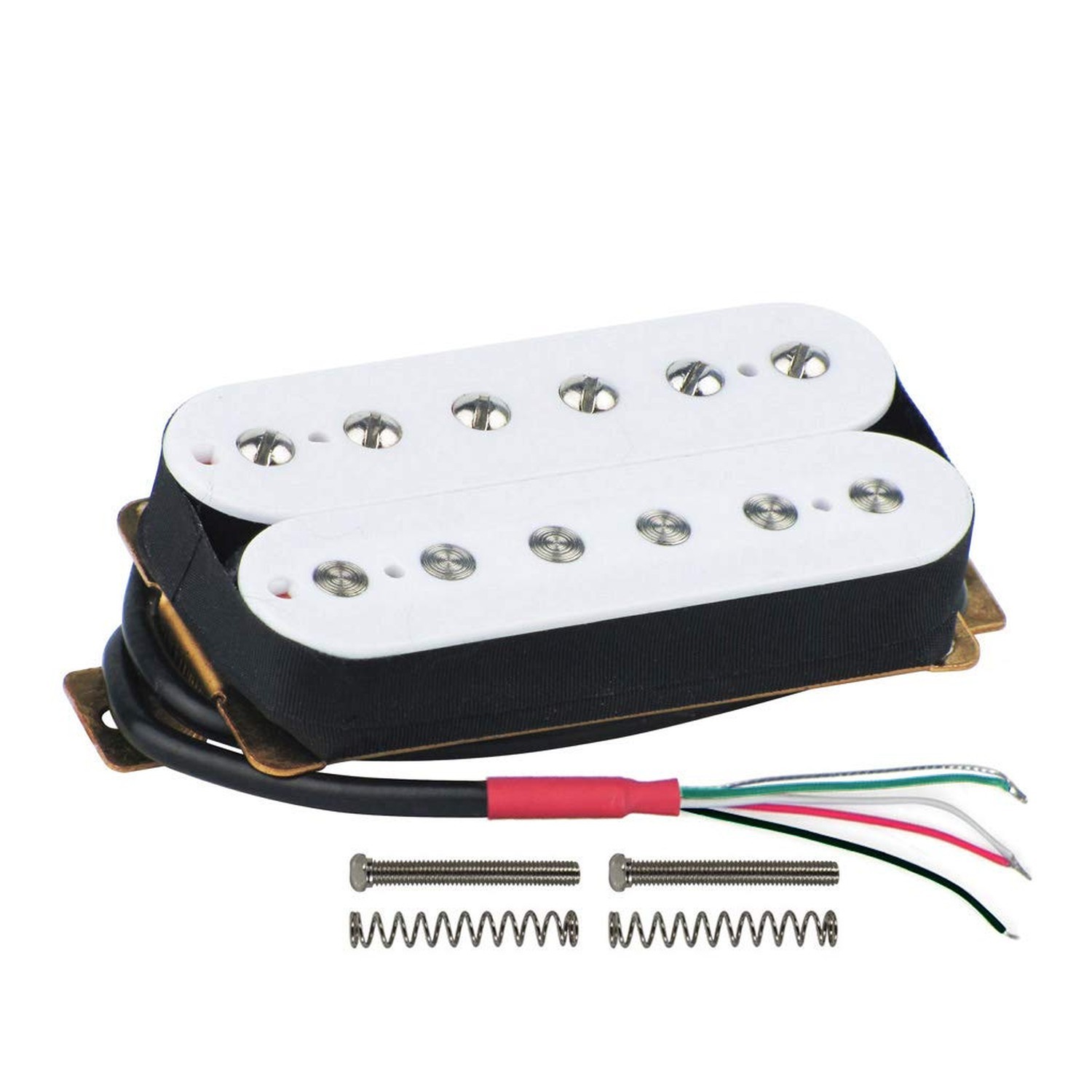 FLEOR Electric Guitar Pickup Double Coil Humbucker Pickups 50mm Ceramic Neck ...