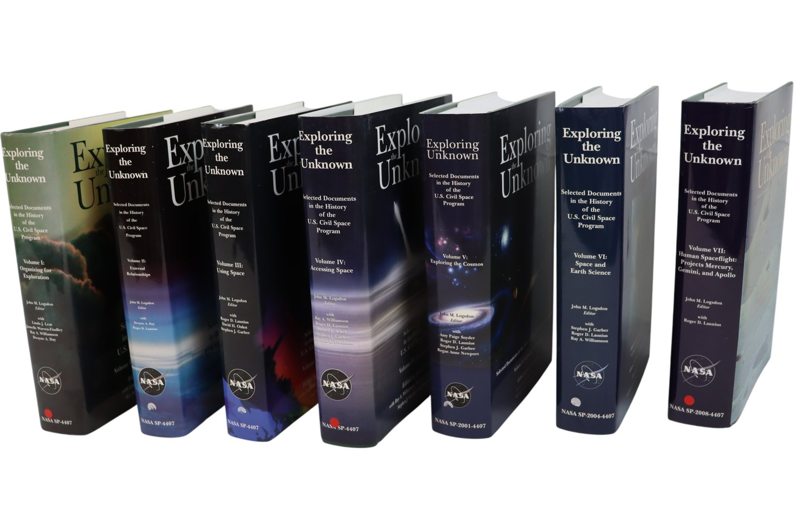 Exploring the Unknown History of the US Civil Space Program Set of 7 Volumes