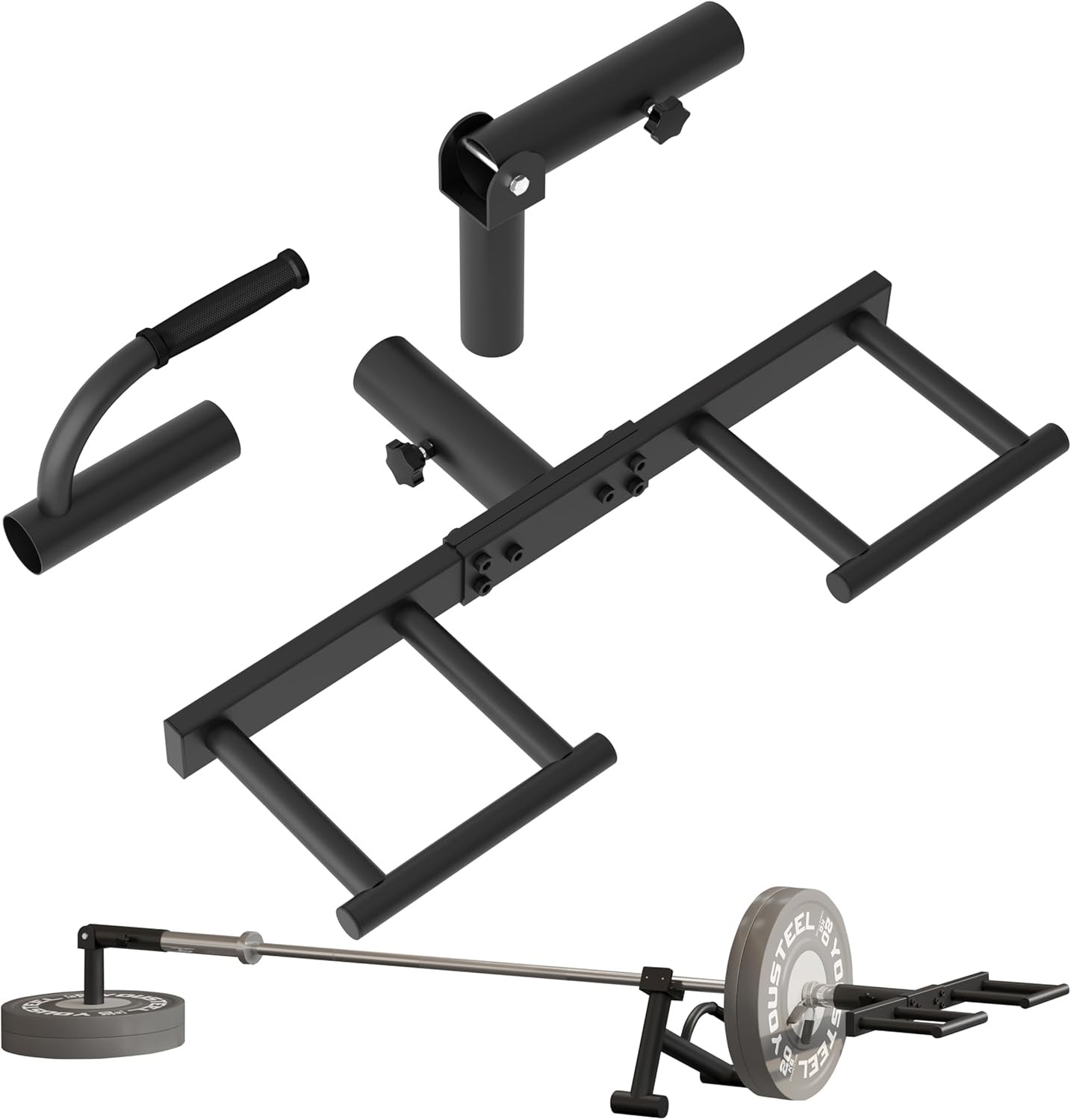 Heavy Duty Landmine Handle Attachment Set T Bar Row Viking Press Attachment