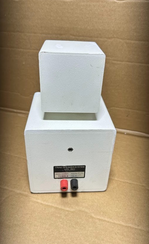 vintage triad satellite speaker system single