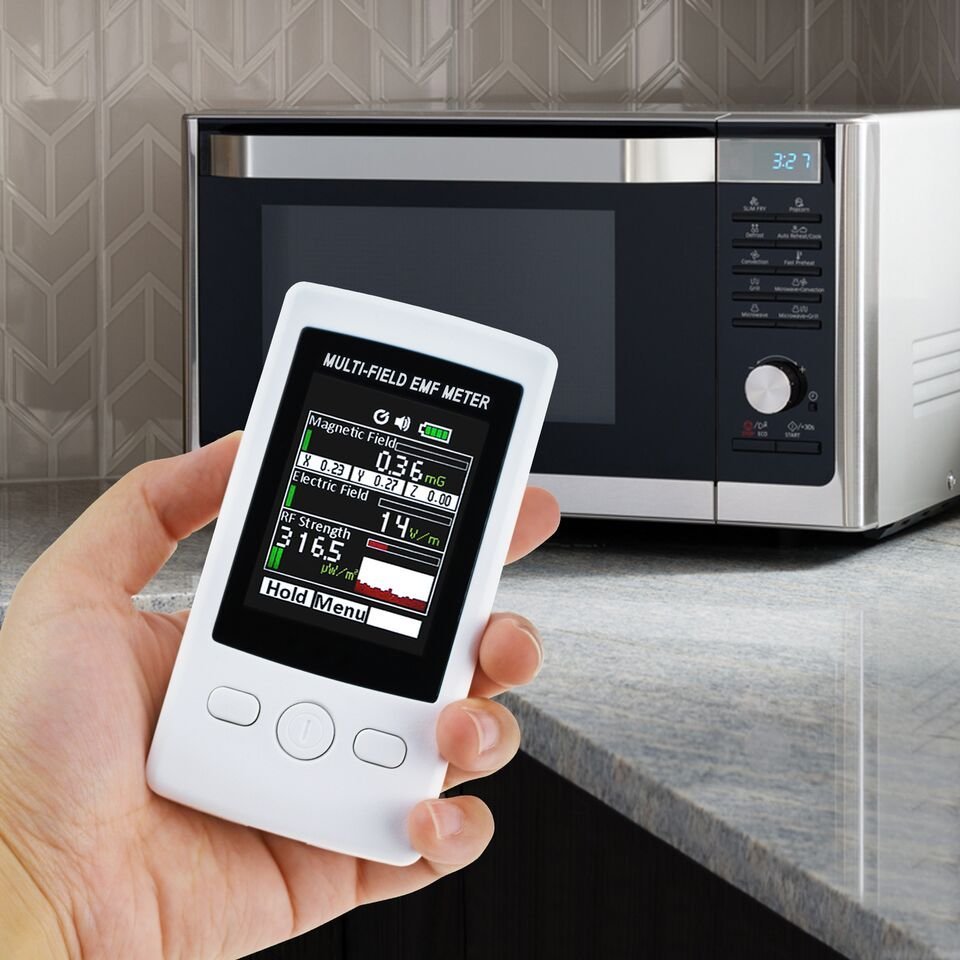 Professional Multi-Field EMF Detector Meter Electromagnetic Radiation 3-in-1