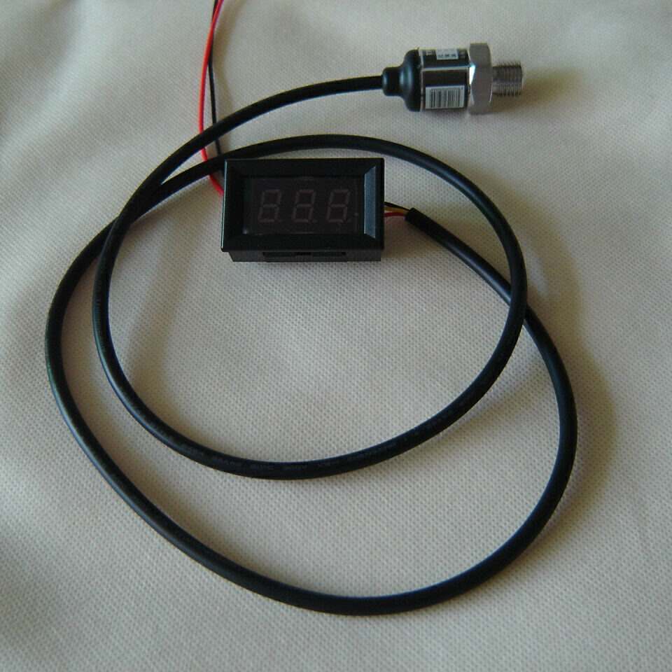 Accu pneumatic shock digital pressure gauge small panel mounting pressure-