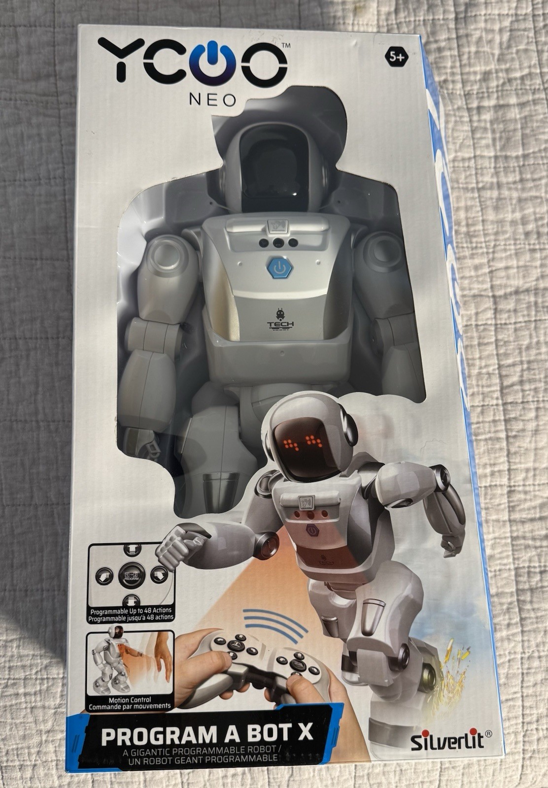 YCoo NEO Program A Bot X Gigantic Programmable Robot Figure Toy Remote, New
