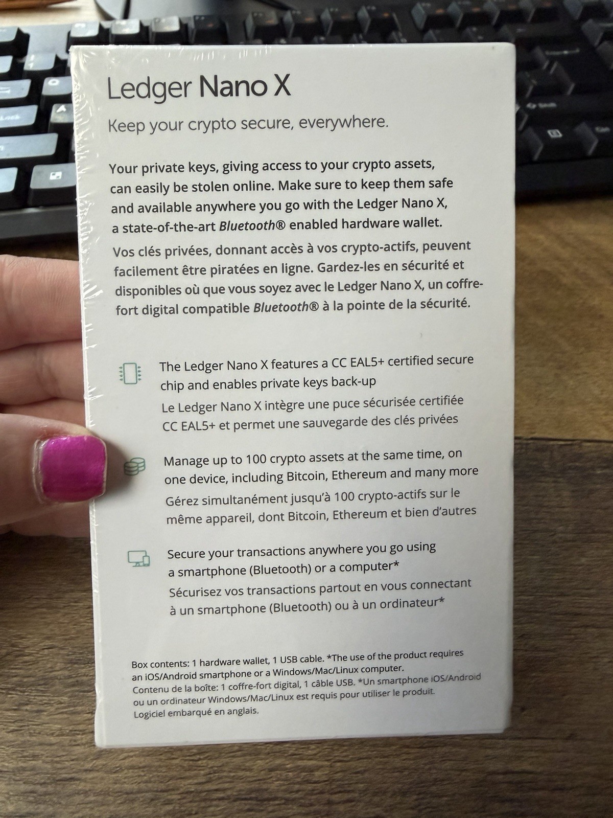 NIB Ledger Nano X & Billfodl Bundle