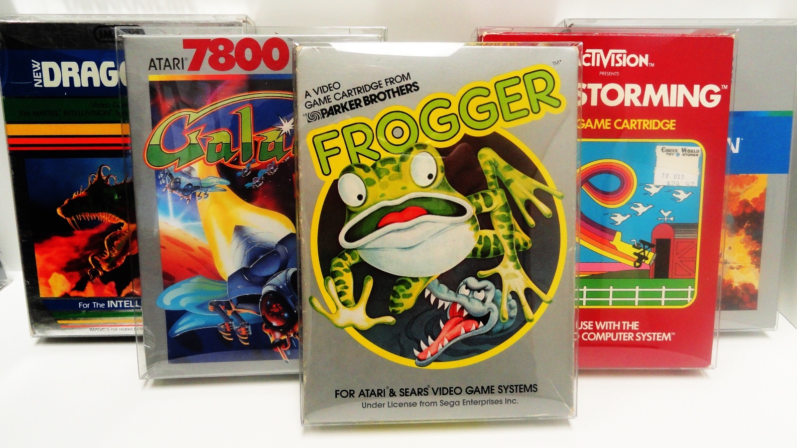 50 Box Protectors ATARI 2600 / 5200 / 7800 Video Games  Colecovision Cases CIB