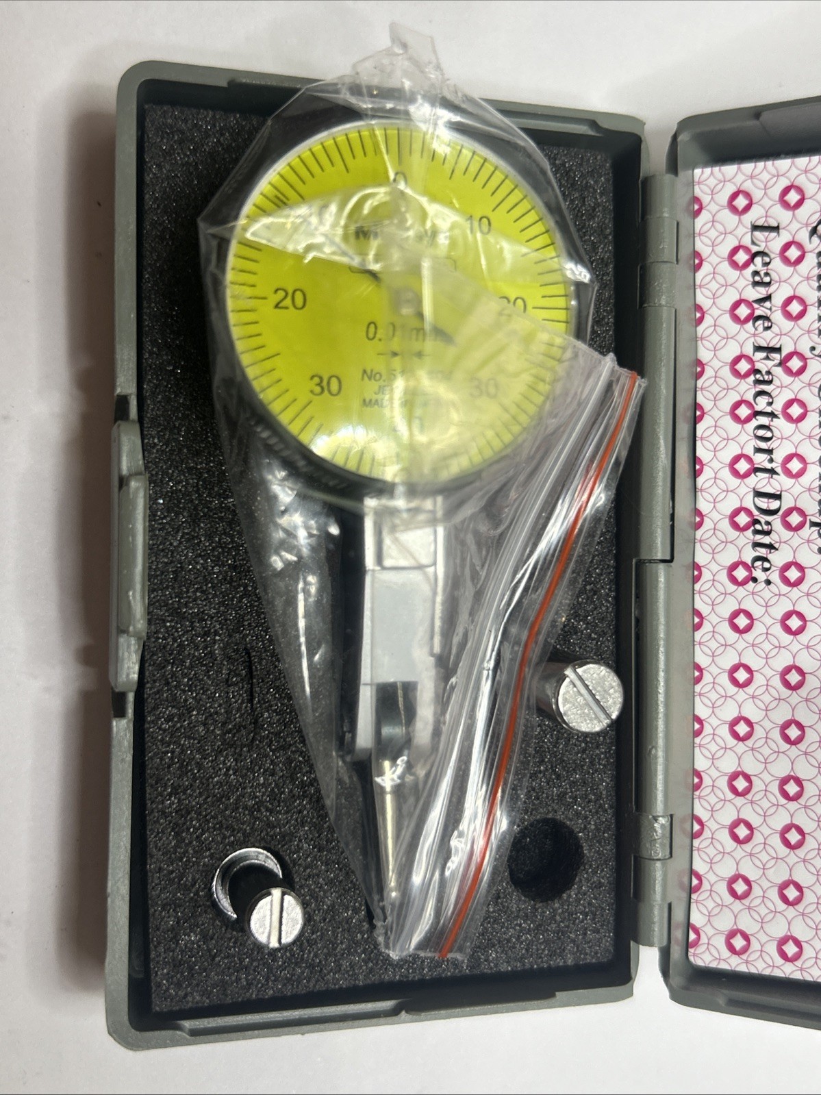Mitutoyo 513-404 Dial Test Indicator mm