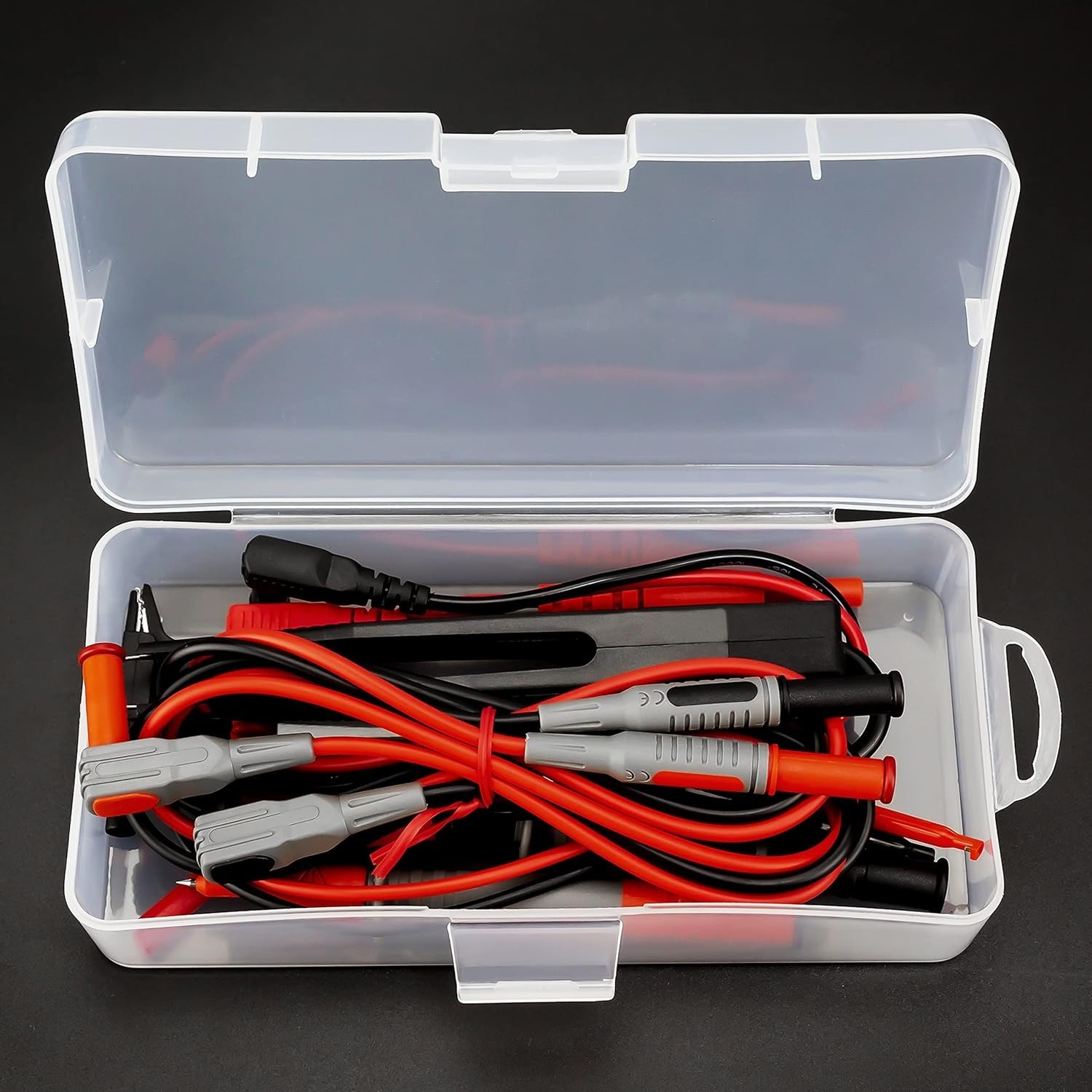 Multimeter Lead Set for Electrical Testing, Soft Silicone Leads Kit for Flu...