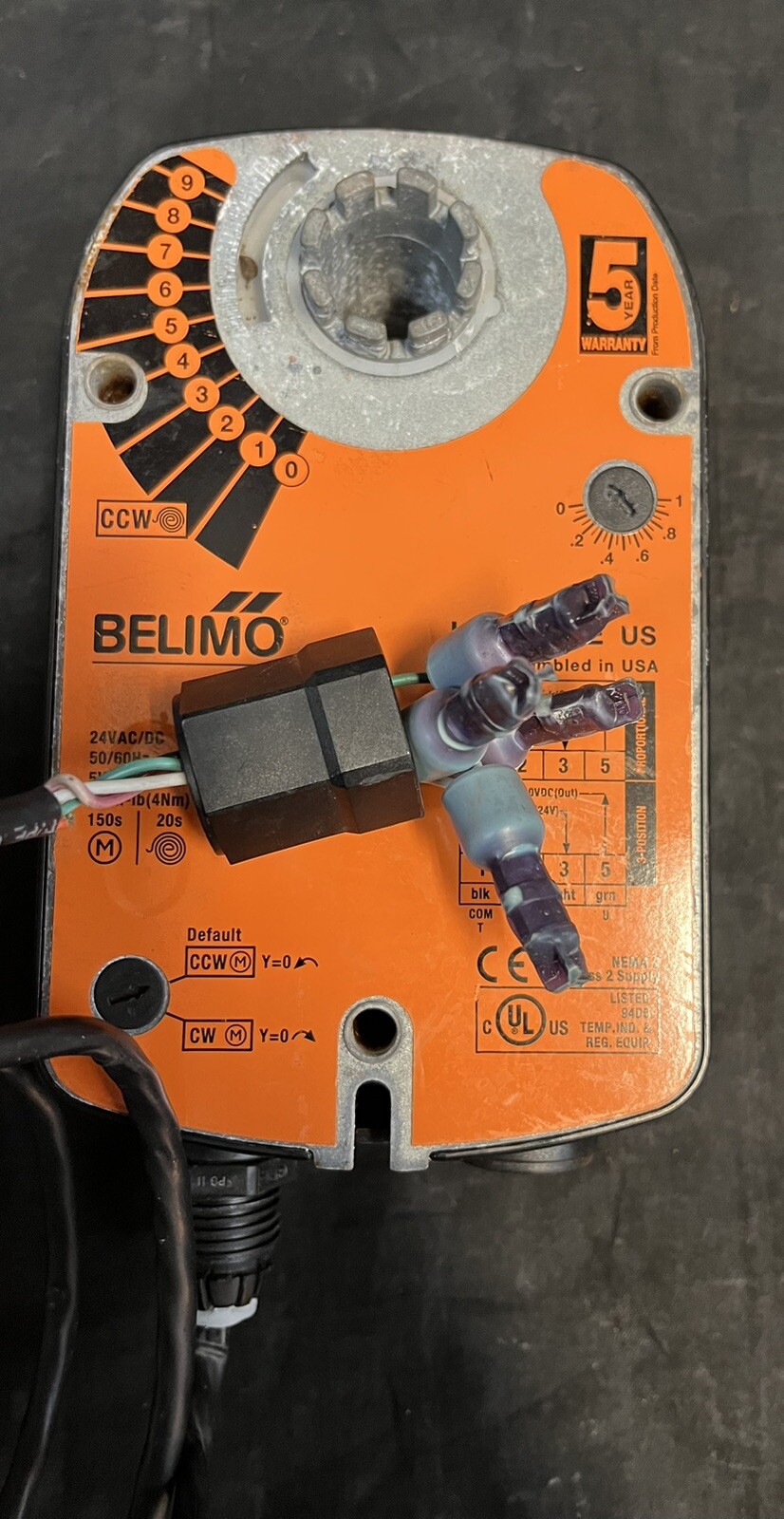 BELIMO LF24-SR US Spring Return Damper Actuator