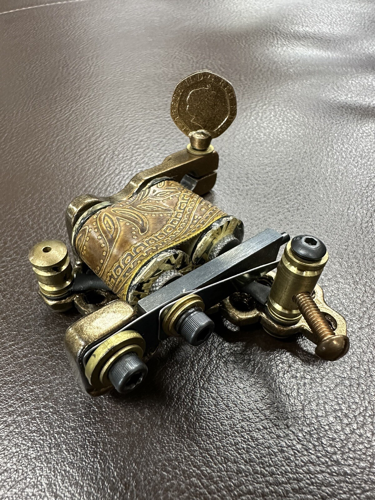 Professional Handmade Tattoo Machine Nuts Frame Liner