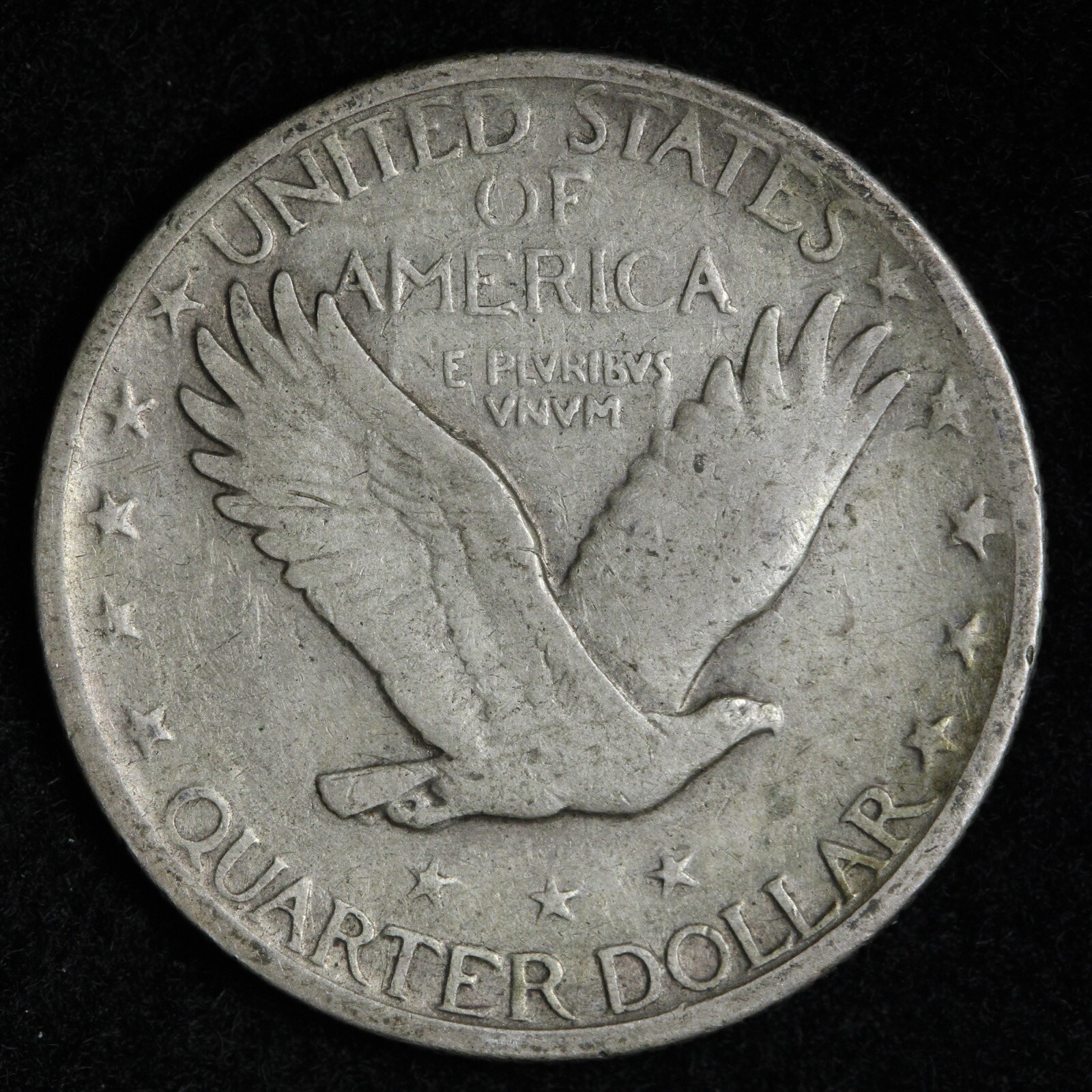 1920 Standing Liberty Silver Quarter FINE E330 TCH